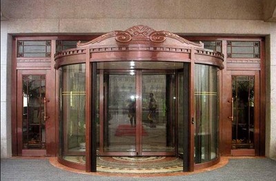 無錫特色旋轉門與相關銅門產品直銷服務介紹